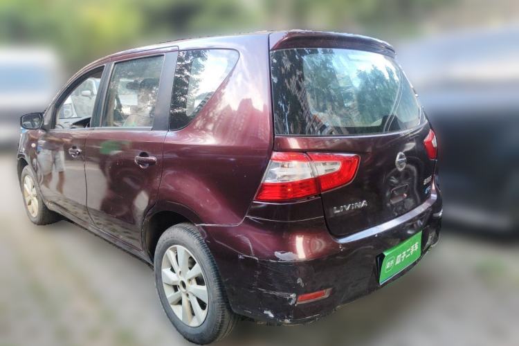 Used Nissan Livina 2013 1.6XE Manual Comfort Edition Rear Left 45 Deg
