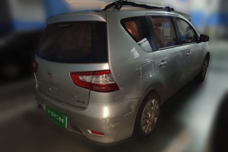 Used Nissan Livina 2013 1.6XE Manual Comfort Edition Rear Right 45 Deg