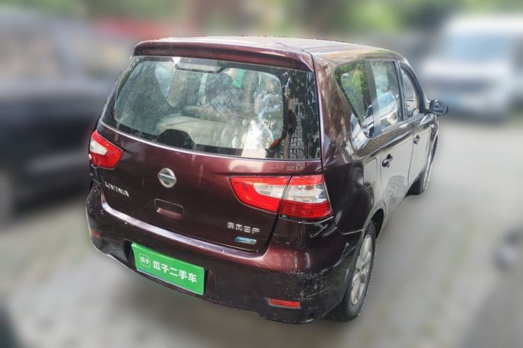 Used Nissan Livina 2013 1.6XE Manual Comfort Edition Rear Right 45 Deg