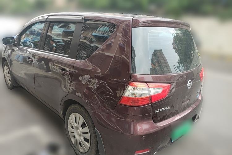 Used Nissan Livina 2013 1.6XE Manual Comfort Edition Rear Left 45 Deg