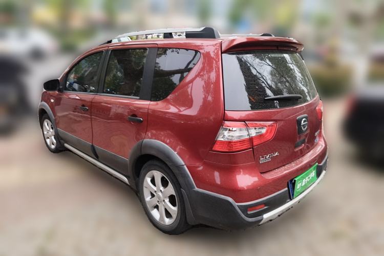 Used Nissan Livina 2013 JINRUI 1.6XV Manual Luxury Edition Rear Left 45 Deg