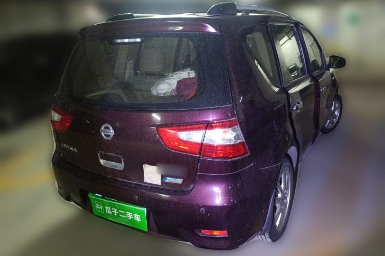 Used Nissan Livina 2013 1.6XE CVT Comfort Edition Rear Right 45 Deg