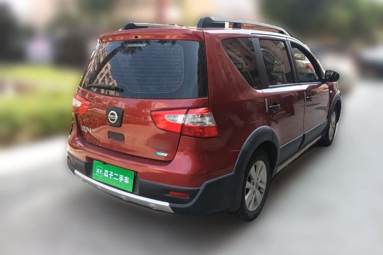 Used Nissan Livina 2013 Jingrui 1.6XL Manual Comfort Edition Rear Right 45 Deg