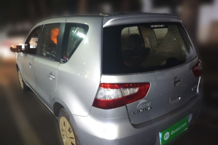 Used Nissan Livina 2013 1.6XE Manual Comfort Edition Rear Left 45 Deg