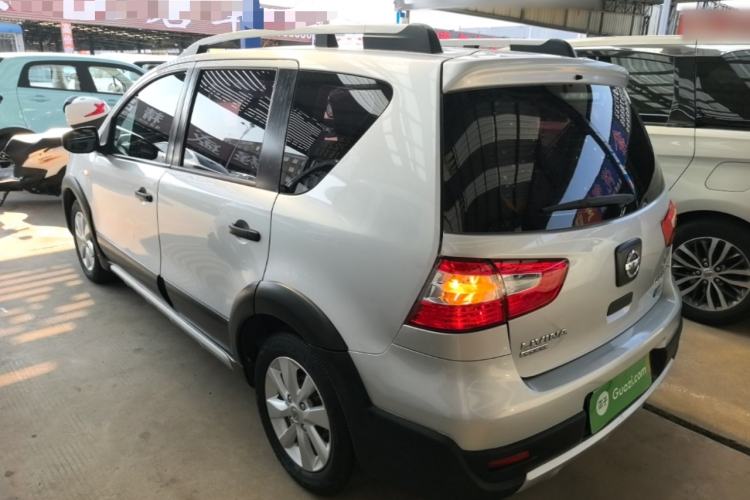 Used Nissan Livina 2013 Jinrui 1.6XL CVT Comfort Edition Rear Left 45 Deg