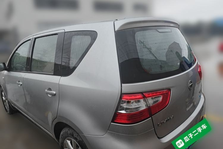 Used Nissan Livina 2013 1.6XE Manual Comfort Edition Rear Left 45 Deg