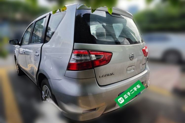 Used Nissan Livina 2013 1.6XE Manual Comfort Edition Rear Left 45 Deg