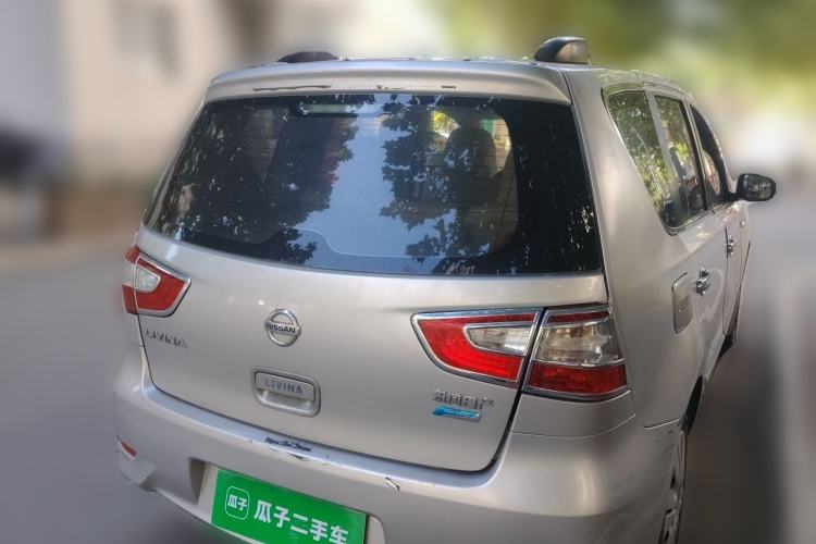 Used Nissan Livina 2013 1.6XE Manual Comfort Edition Rear Right 45 Deg