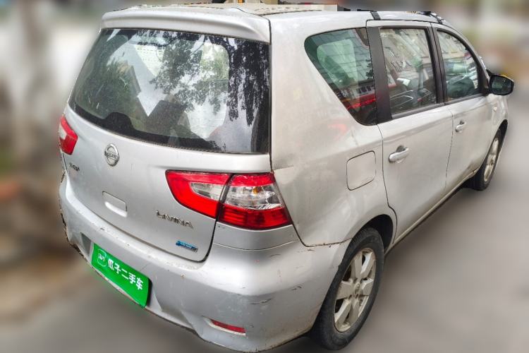 Used Nissan Livina 2013 1.6XE Manual Comfort Edition Rear Right 45 Deg