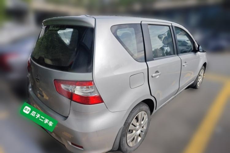 Used Nissan Livina 2013 1.6XE Manual Comfort Edition Rear Right 45 Deg
