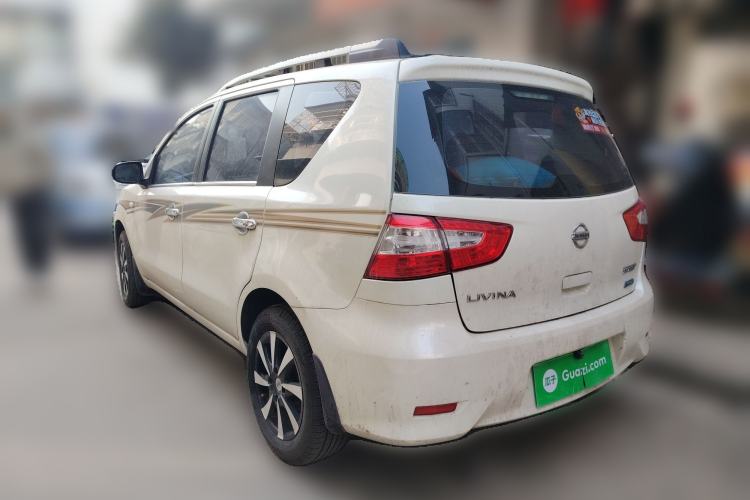 Used Nissan Livina 2013 1.6XE Manual Comfort Edition Rear Left 45 Deg