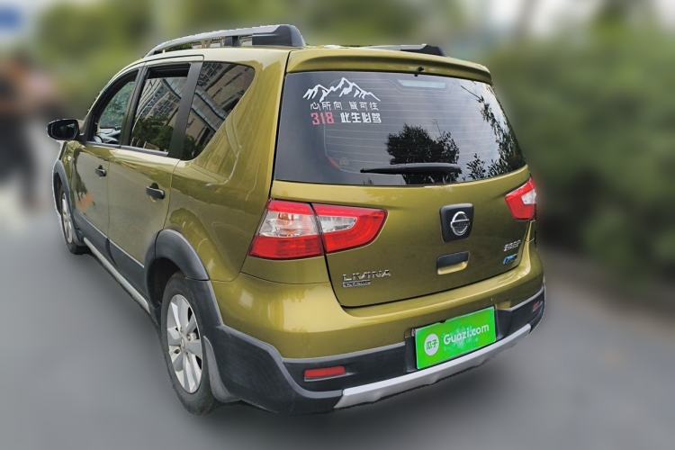 Used Nissan Livina 2013 Jinrui 1.6XL CVT Comfort Edition Rear Left 45 Deg