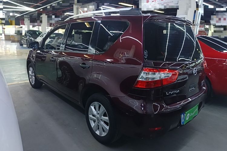 Used Nissan Livina 2015 1.6XE CVT Comfort Edition Rear Left 45 Deg