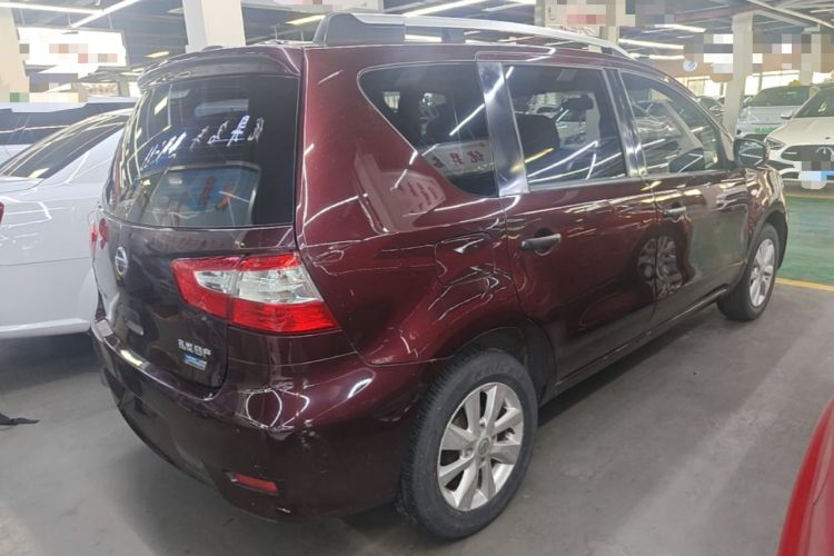 Used Nissan Livina 2015 1.6XE CVT Comfort Edition Rear Right 45 Deg