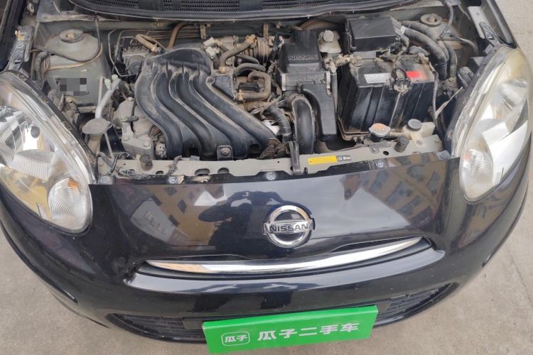 Used Nissan March 2010 1.5L Manual E-Xuan Edition Engine Bay