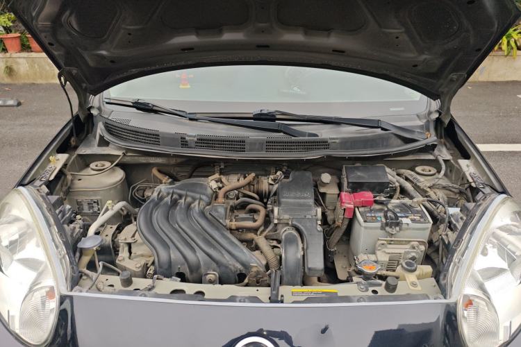 Used Nissan March 2010 1.5L Automatic Easy-Style Version Engine Bay