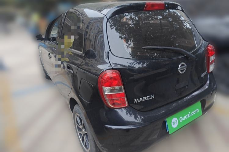 Used Nissan March 2010 1.5L Manual E-Xuan Edition Rear Left 45 Deg