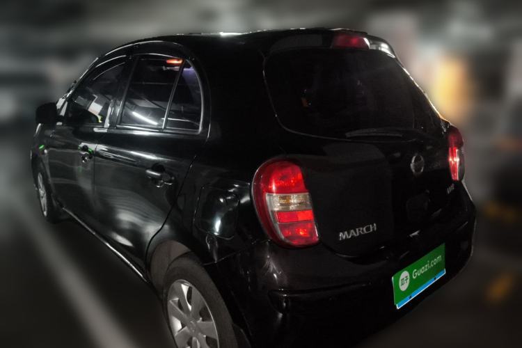 Used Nissan March 2010 1.5L Automatic Easy-Style Version Rear Left 45 Deg