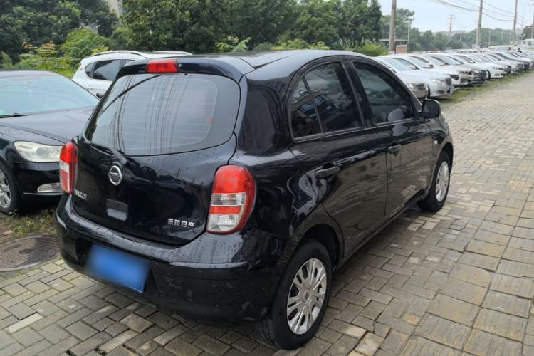 Used Nissan March 2010 1.5L Automatic Easy-Style Version Rear Right 45 Deg