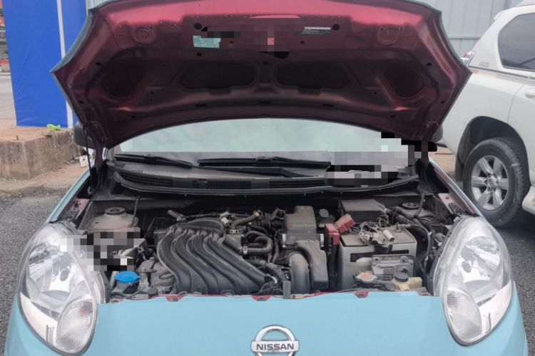 Used Nissan March 2010 1.5L Automatic Easy-Style Version Engine Bay