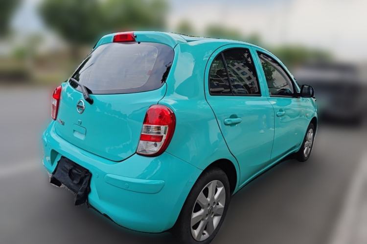 Used Nissan March 2010 1.5L Automatic Easy-Drive Version Rear Right 45 Deg