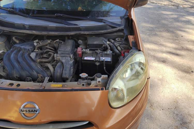 Used Nissan March 2010 1.5L Manual Easi-Style Edition Engine Bay Left