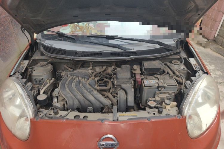 Used Nissan March 2010 1.5L Automatic Easy-Style Version Engine Bay