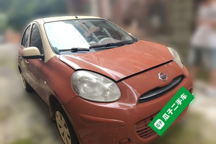 Used Nissan March 2010 1.5L Automatic Easy-Style Version Front Right 45 Deg