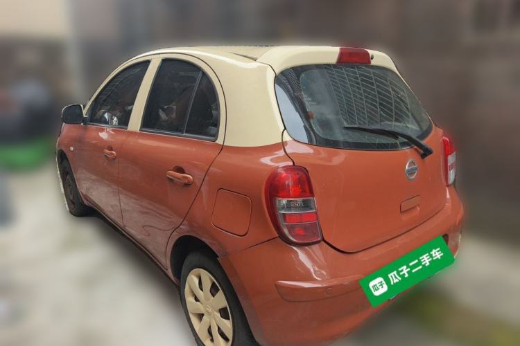 Used Nissan March 2010 1.5L Automatic Easy-Style Version Rear Left 45 Deg