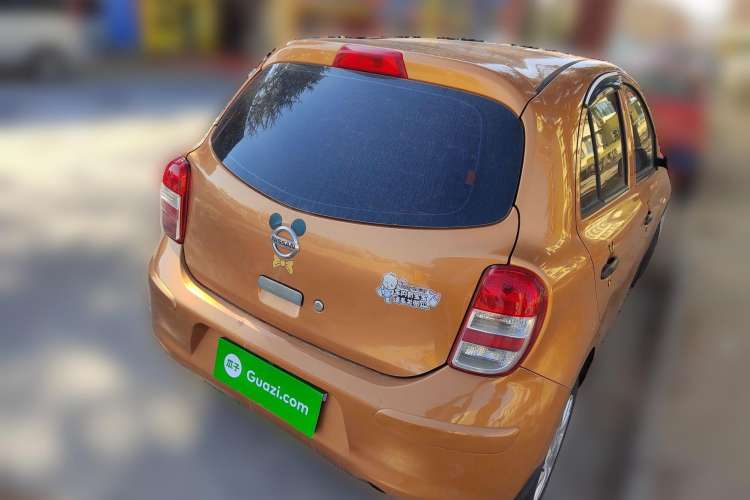 Used Nissan March 2010 1.5L Manual Easi-Style Edition Rear Right 45 Deg