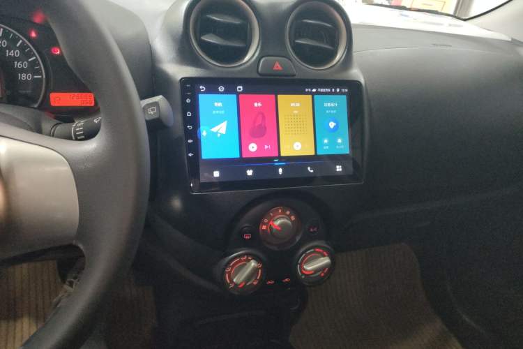 Used Nissan March 2010 1.5L Automatic Easy-Style Version Audio And AC Panel