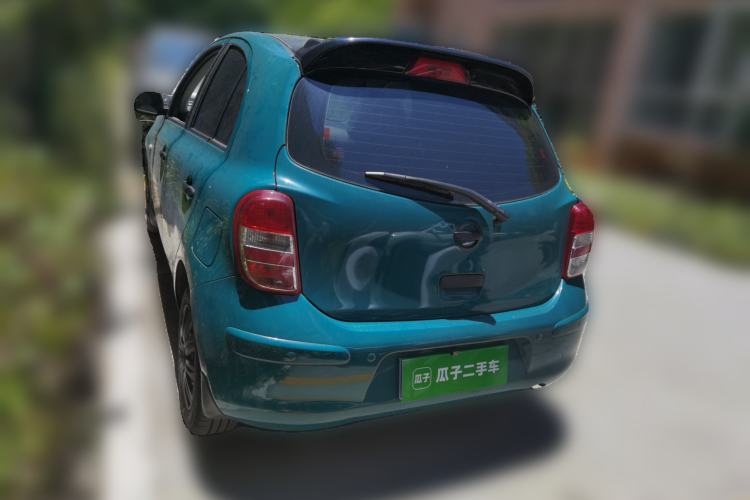 Used Nissan March 2010 1.5L Automatic Easy-Style Version Rear Left 45 Deg