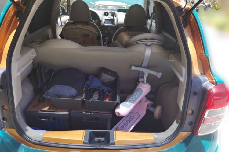 Used Nissan March 2010 1.5L Automatic Easy-Style Version Trunk