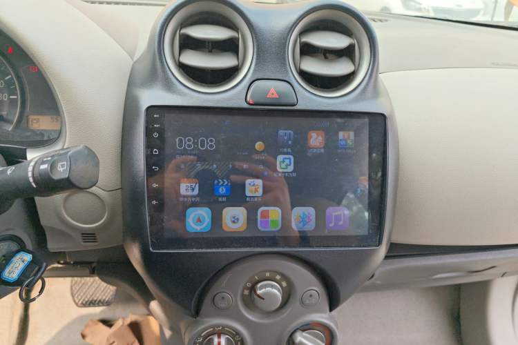 Used Nissan March 2010 1.5L Automatic Easy-Style Version Audio And AC Panel