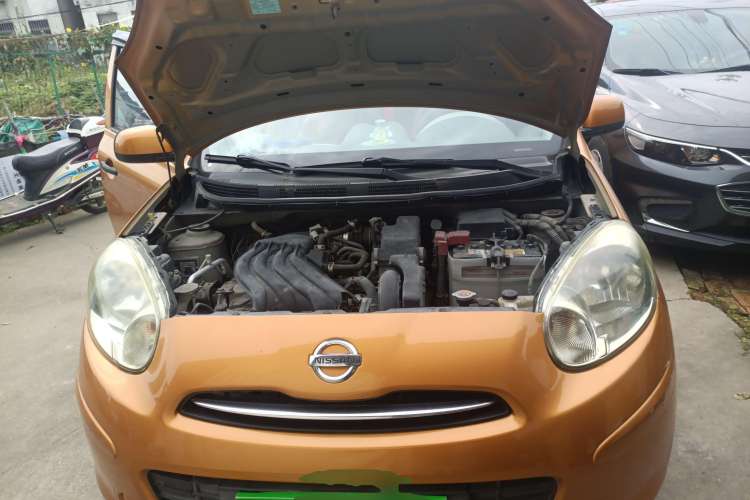 Used Nissan March 2010 1.5L Manual E-Xuan Edition Engine Bay