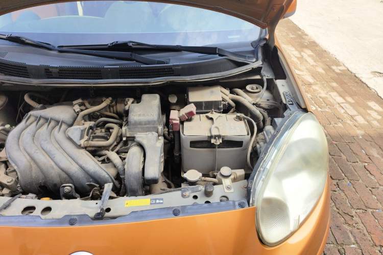 Used Nissan March 2010 1.5L Manual E-Xuan Edition Engine Bay Left