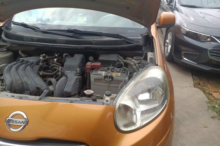Used Nissan March 2010 1.5L Manual E-Xuan Edition Engine Bay Left