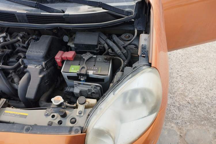 Used Nissan March 2010 1.5L Automatic Easy-Style Version Engine Bay Left
