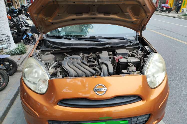 Used Nissan March 2010 1.5L Manual Easi-Style Edition Engine Bay