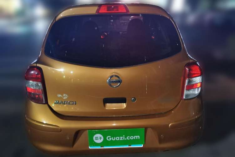 Used Nissan March 2010 1.5L Manual Easi-Style Edition Rear