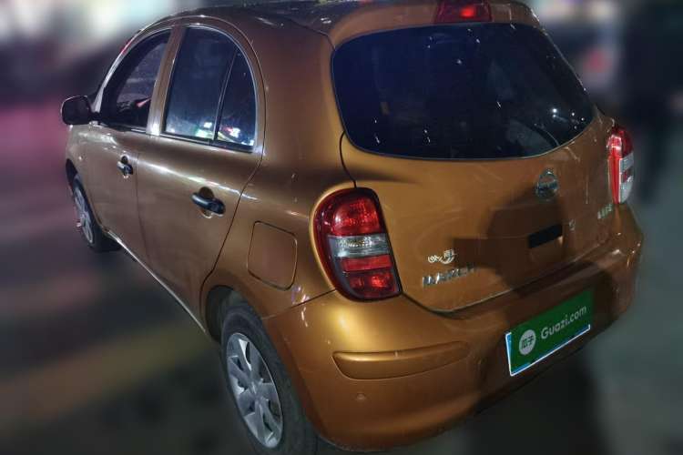 Used Nissan March 2010 1.5L Manual Easi-Style Edition Rear Left 45 Deg