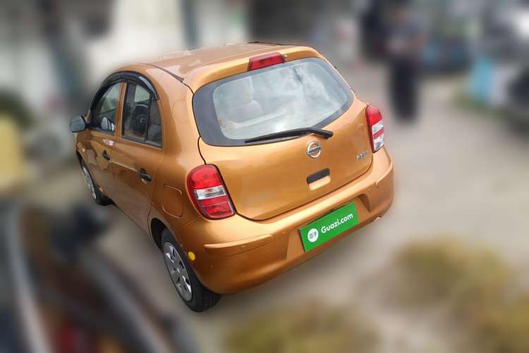 Used Nissan March 2010 1.5L Manual E-Xuan Edition Rear Left 45 Deg