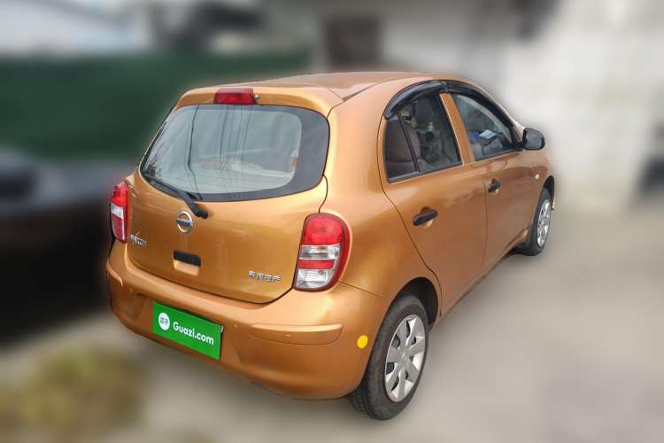 Used Nissan March 2010 1.5L Manual E-Xuan Edition Rear Right 45 Deg