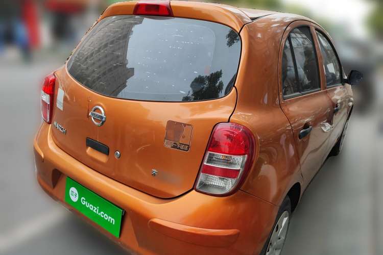 Used Nissan March 2010 1.5L Manual Easi-Style Edition Rear Right 45 Deg