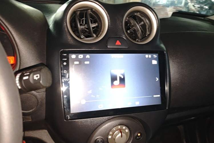 Used Nissan March 2010 1.5L Automatic Easy-Style Version Audio And AC Panel