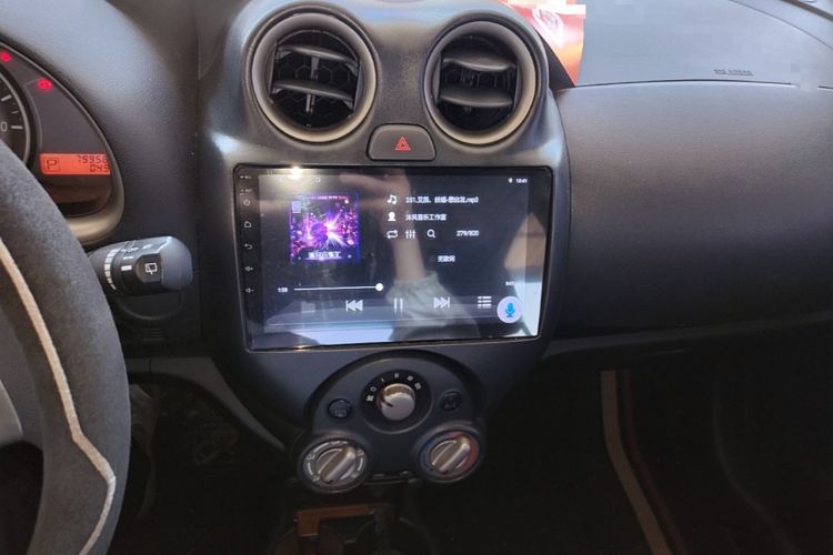 Used Nissan March 2010 1.5L Automatic Easy-Style Version Audio And AC Panel