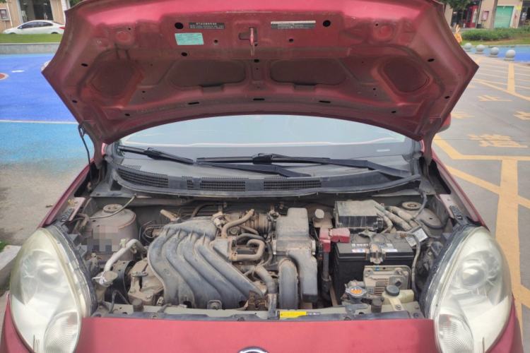 Used Nissan March 2010 1.5L Automatic Easy-Style Version Engine Bay