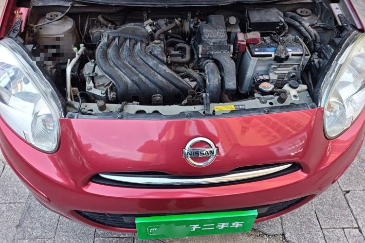 Used Nissan March 2010 1.5L Automatic Easy-Style Version Engine Bay