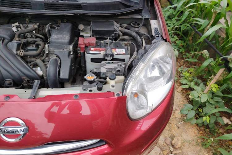 Used Nissan March 2010 1.5L Automatic Easy-Style Version Engine Bay Left