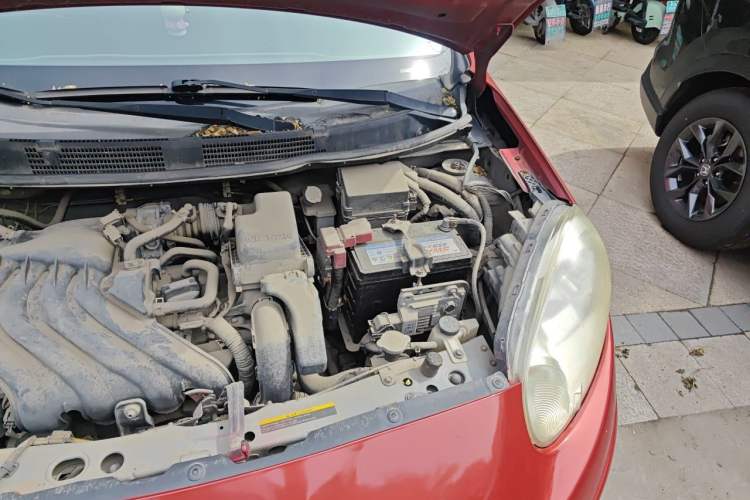 Used Nissan March 2010 1.5L Automatic Easy-Style Version Engine Bay Left
